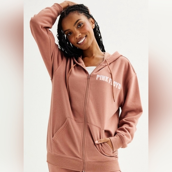 Pink Floyd Sweaters - PINK FLOYD Hoodie Graphic  "Live at Pompeii" Color Baltic Amber Size S